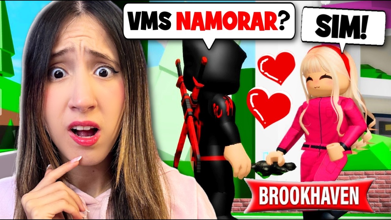 ESPIONANDO CASAIS no BROOKHAVEN do Roblox...