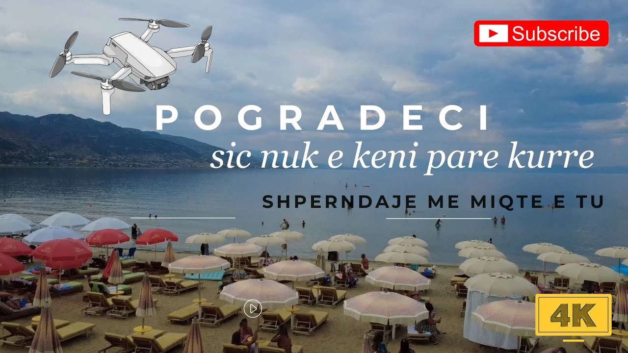 Pogradeci drone aerial view Flying Over Pogradec | Most Beautiful Drone View of Albania’s Lake Ohrid