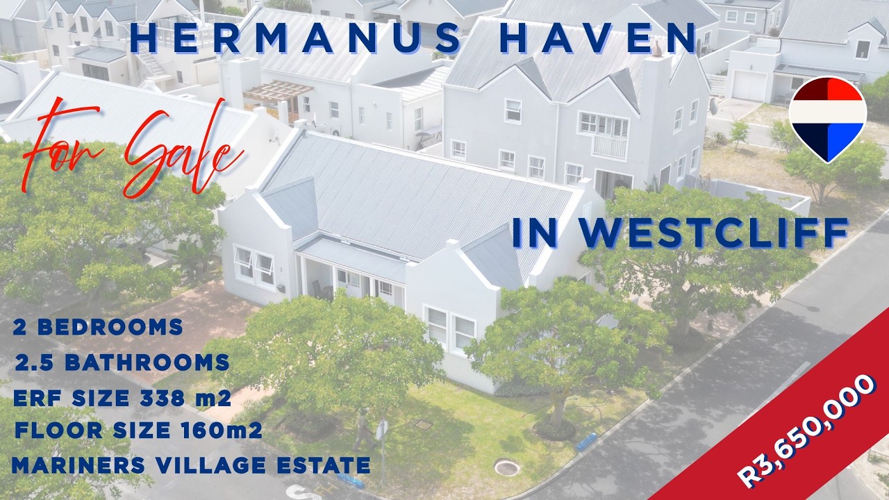 Exquisite 2 Bedroom Home For Sale in Mariners Village, Hermanus!
