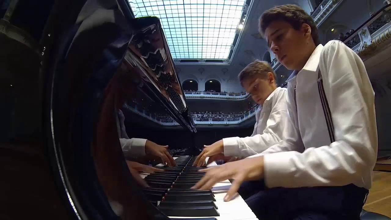 Steinway Festival 2016 Levent Geiger & Ilia Antoniadis: Brahms Ungarischer Tanz Nr. 1