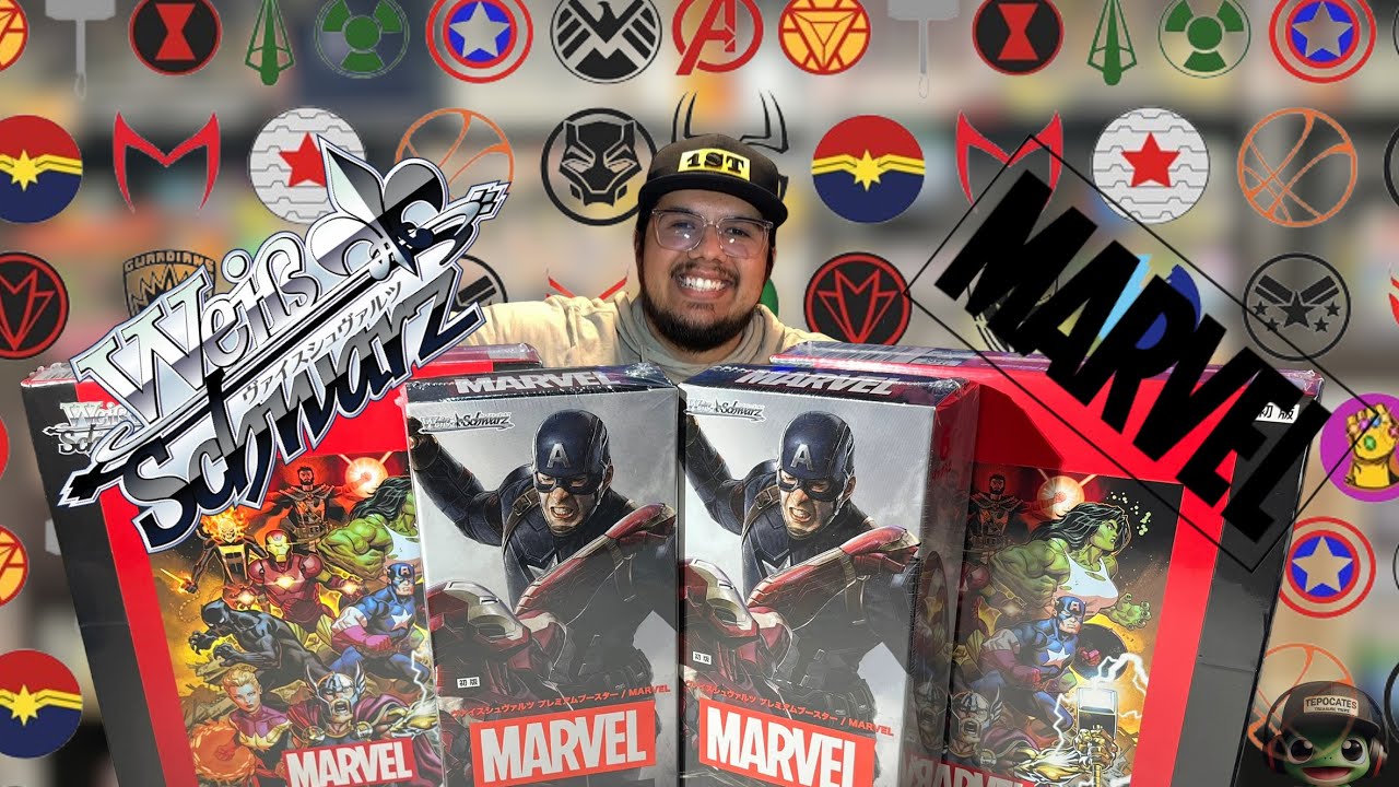 Opening some Weiss Schwarz MARVEL boxes #weissschwarz #marvel