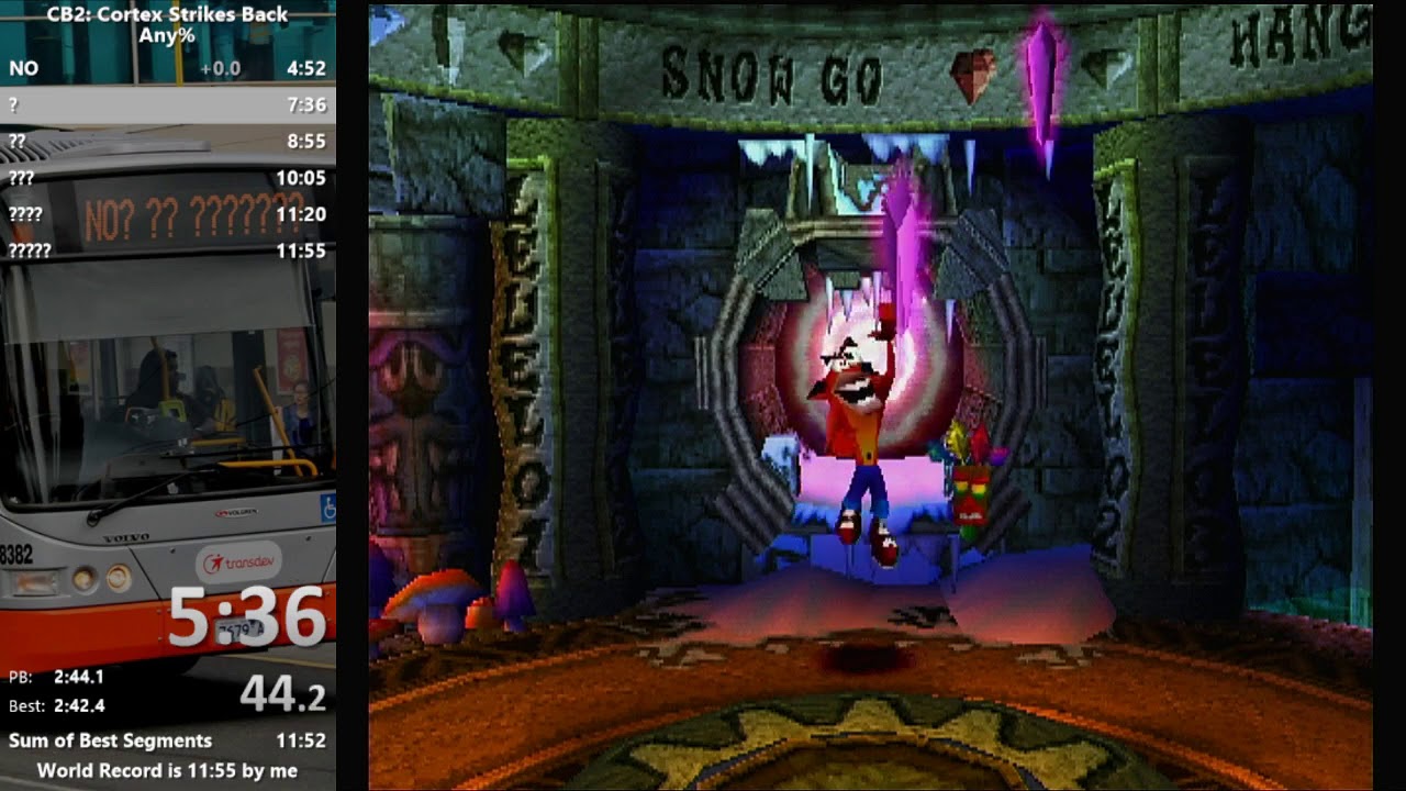 Crash Bandicoot 2 - Any% - 11:54 [WR]