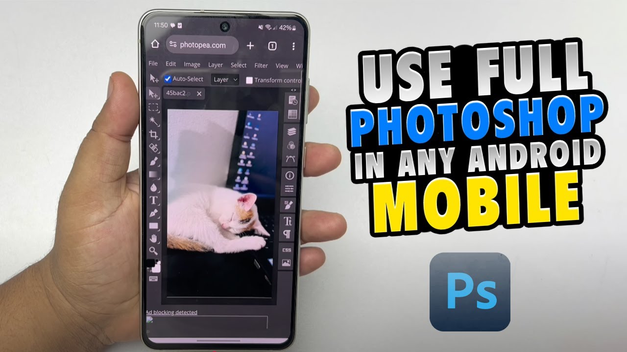 Как использовать полноценный Photoshop на мобильном устройстве (Android)