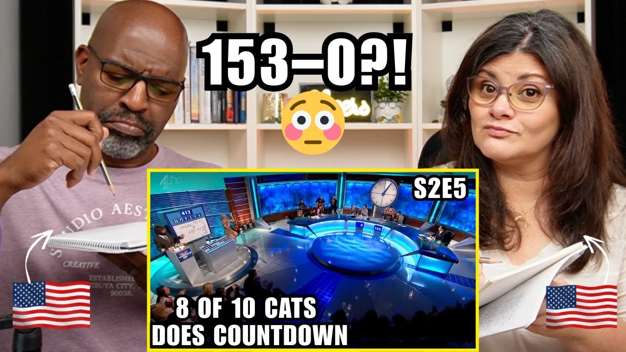 Bob Mortimer Steals the Show 😂 | 8 Out of 10 Cats Does Countdown S2E5 | Americans React