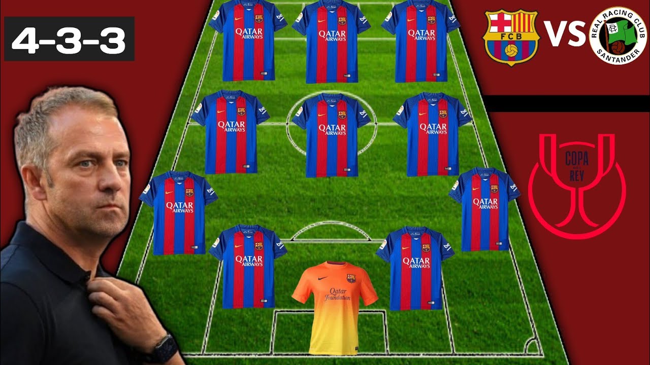 🔵 БАРСЕЛОНА ПРОТИВ REAL RACING CLUB ✅ БАРСЕЛОНА ПРОГНОЗЫ МАТЧ COPA DEL REY