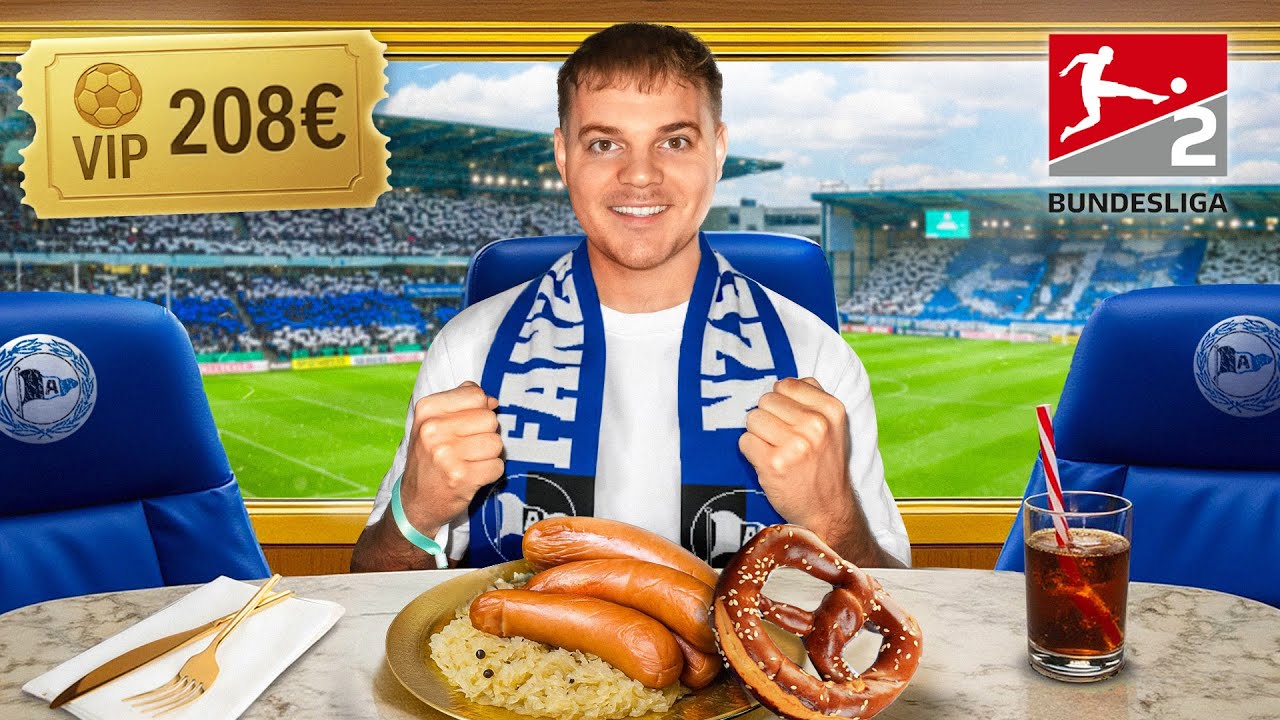 Wow! Ich teste den VIP Bereich von Arminia Bielefeld (208€ pro Karte)