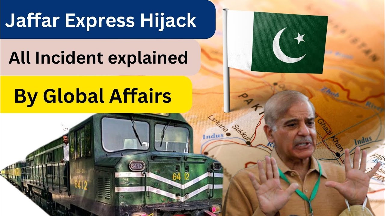 Jaffar Express Hijacking : The Full Story of a Pakistani Train Under Siege