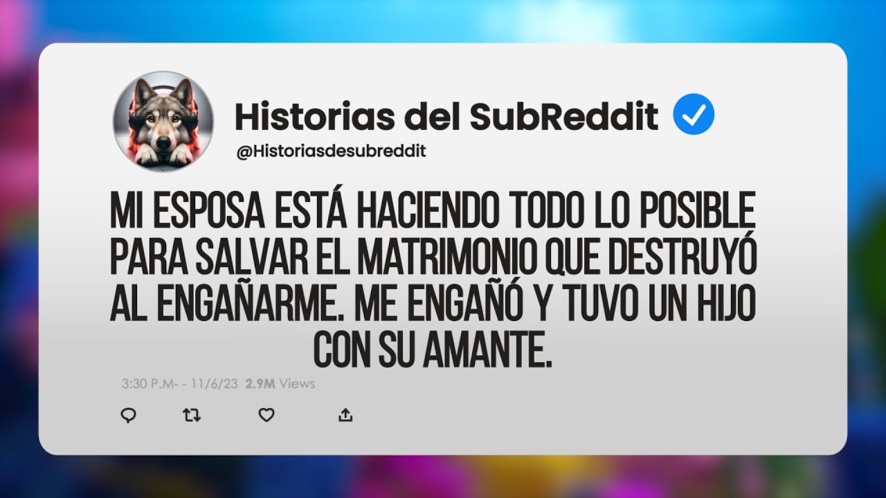 Mi ESPOSA está haciendo todo lo posible para salvar su matrimonio, que DESTRUYÓ al ENGAÑARME.