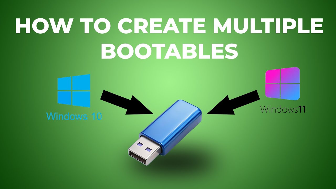 How To Create Multiple Bootable Windows In a Pen Drive