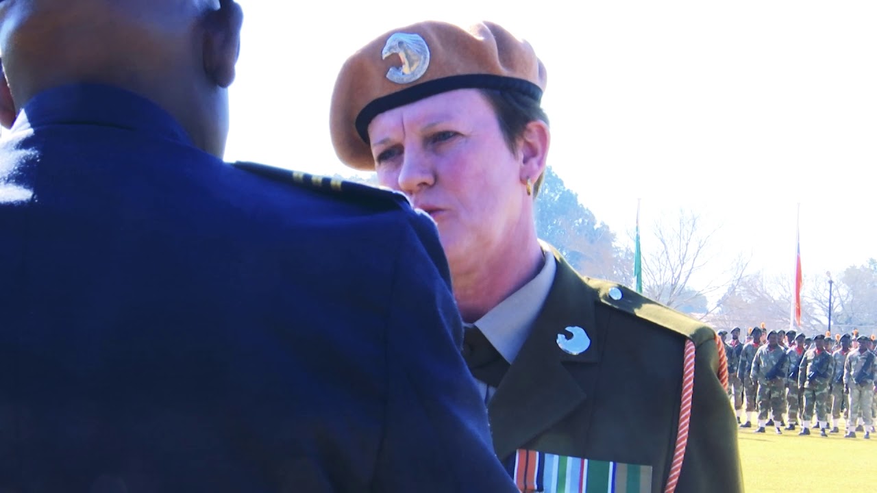 CSANDF medal parade in Potchefstroom 2019