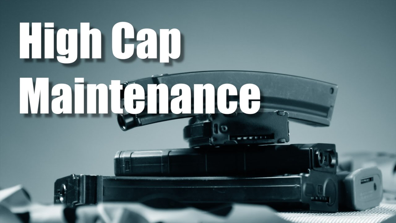 High Cap Airsoft Magazine Maintenance & Cleaning