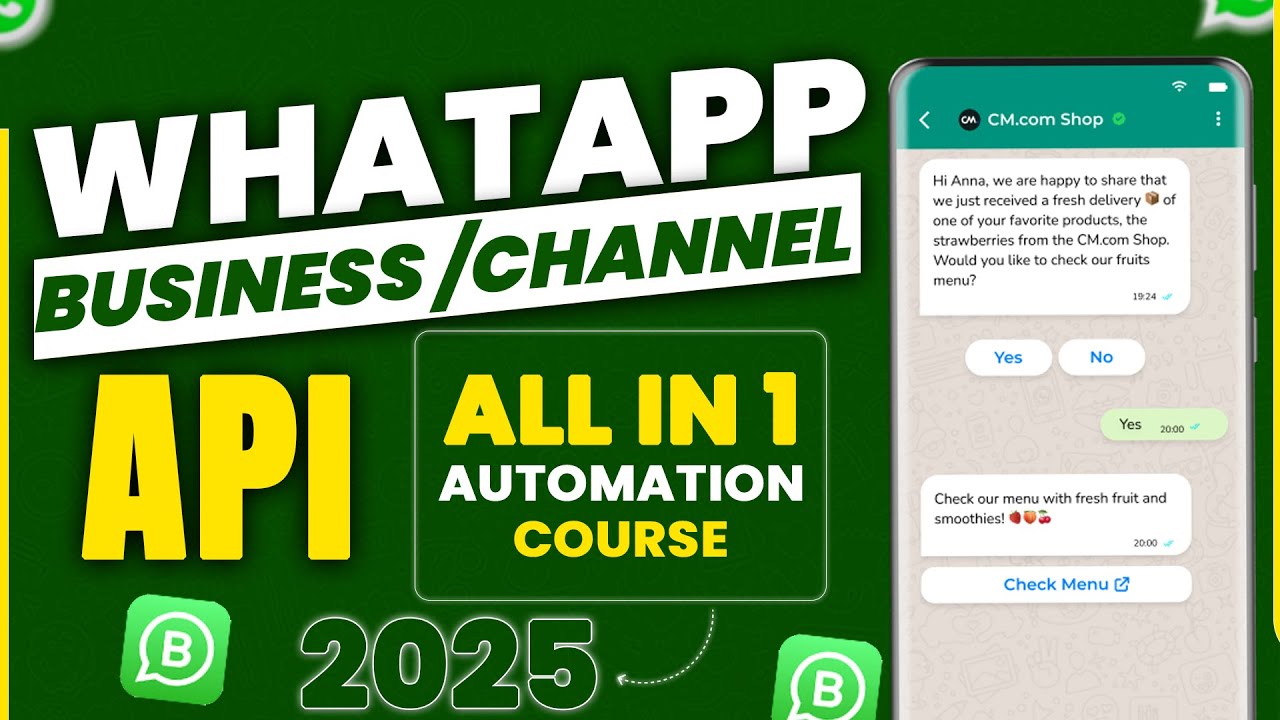 WhatsApp Full Course | Business, Channel and API | WhatsApp Automation All In One Course | #whatsapp