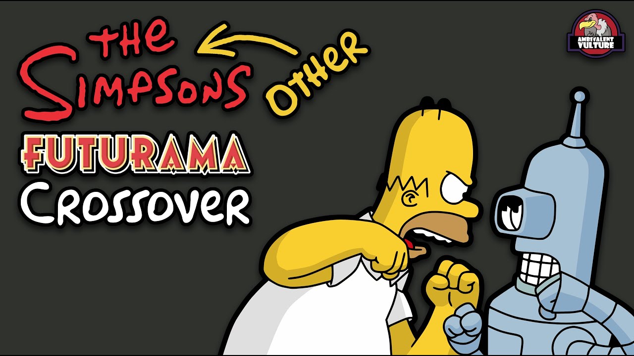 The OTHER Simpsons/Futurama CROSSOVER (That Happened Long BEFORE the 'Simpsorama' Episode)