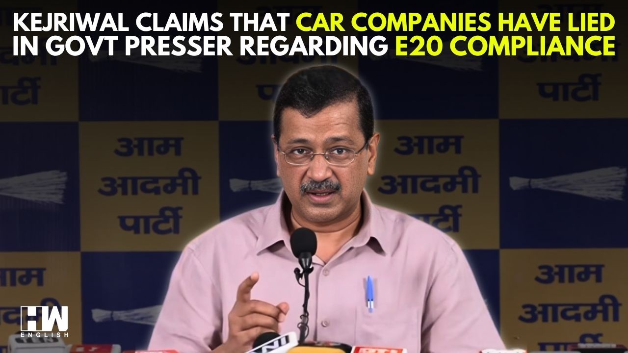 WATCH: Kejriwal Claims That Car Companies Have Lied In Govt Presser Regarding E20 Compliance | Fuel