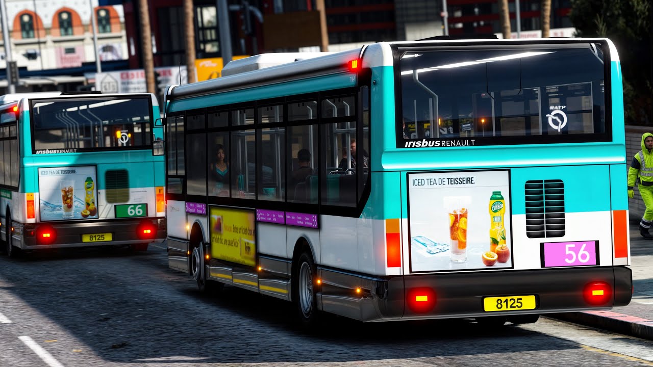 [GTA 5] JE SUIS LE MEILLEUR CONDUCTEUR DE BUS RATP DE LA VILLE