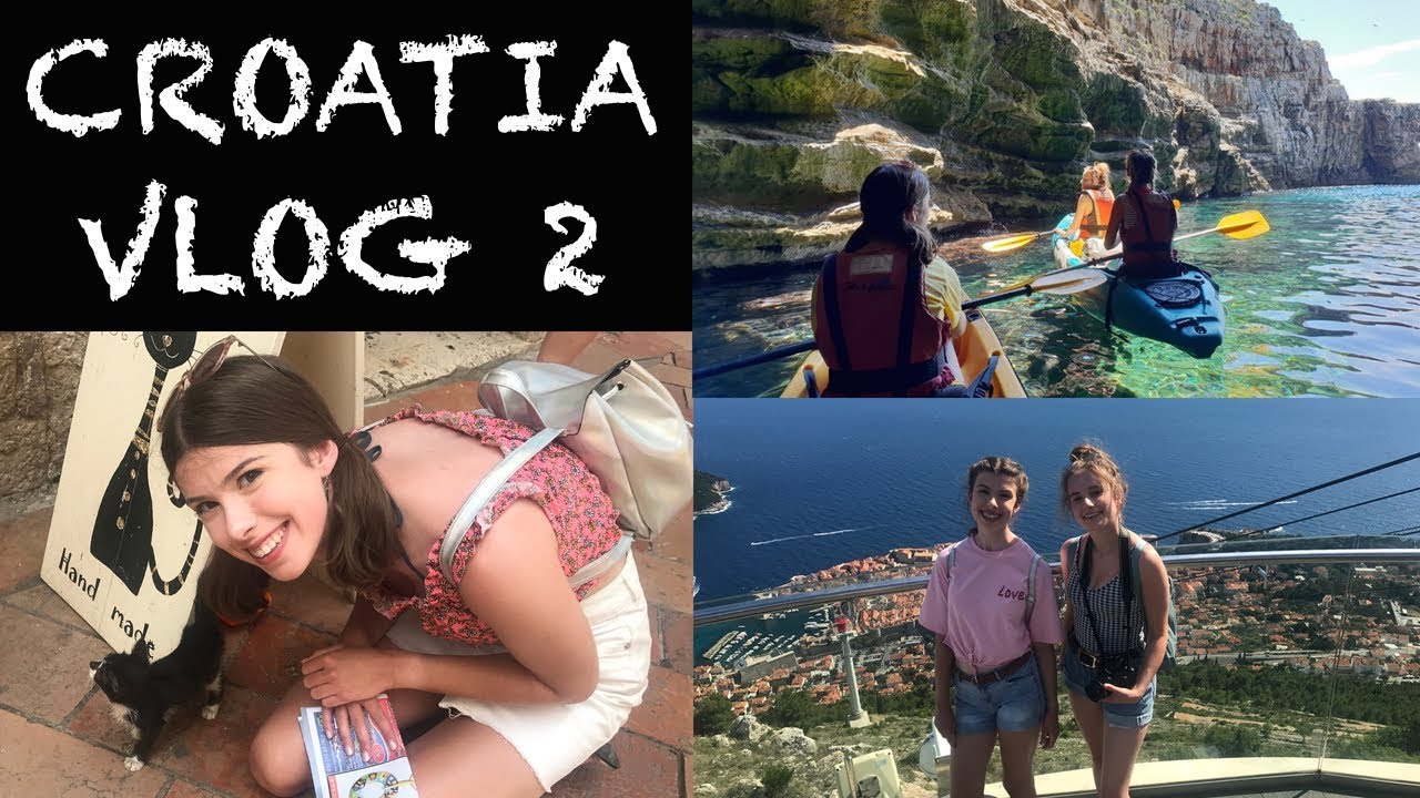 CROATIA VLOG 2: Kayaking and Montenegro Day Trip!