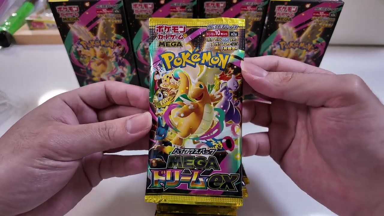 [Pokemon] Let's Open 3 Boxes of Pokemon Mega Dream! SAR Hit!