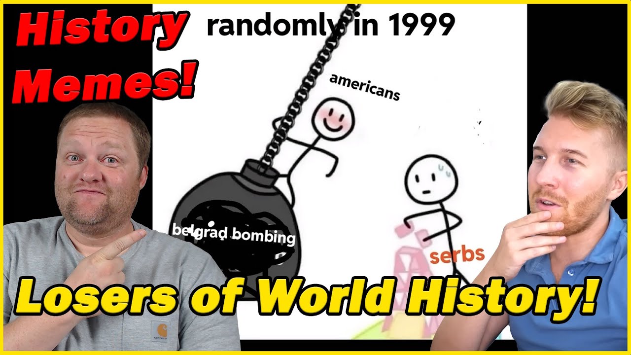 Losers of World History... [MEMES] | Drew Durnil | History Teacher Reacts