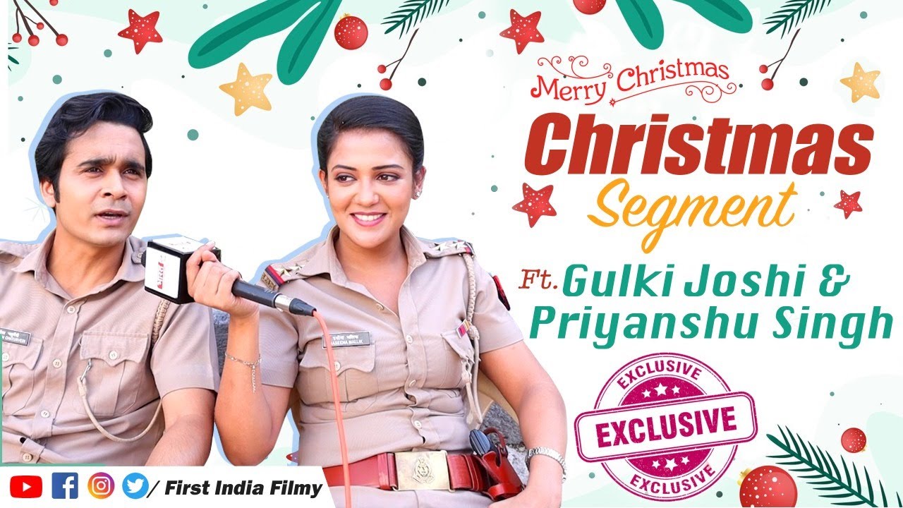 Christmas Special Segment with Gulki Joshi AKA Haseena & Priyanshu Singh AKA Cheetah | Maddam Sir