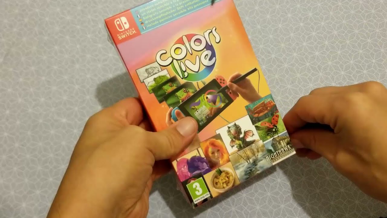 UNBOXING COLORS LIVE