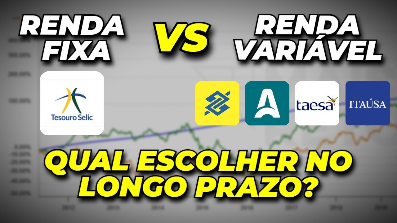 Comparativo Renda Fixa vs Renda Variável: No Longo Prazo Quem Vence é a Disciplina