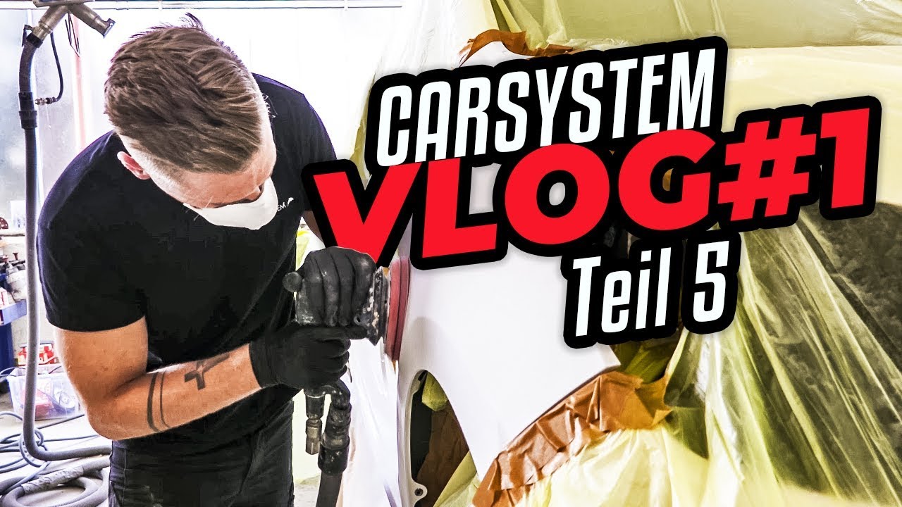 DER LETZTE SCHLEIFSCHRITT VOR DEM LACKIEREN | VLOG#1 (Teil 5)