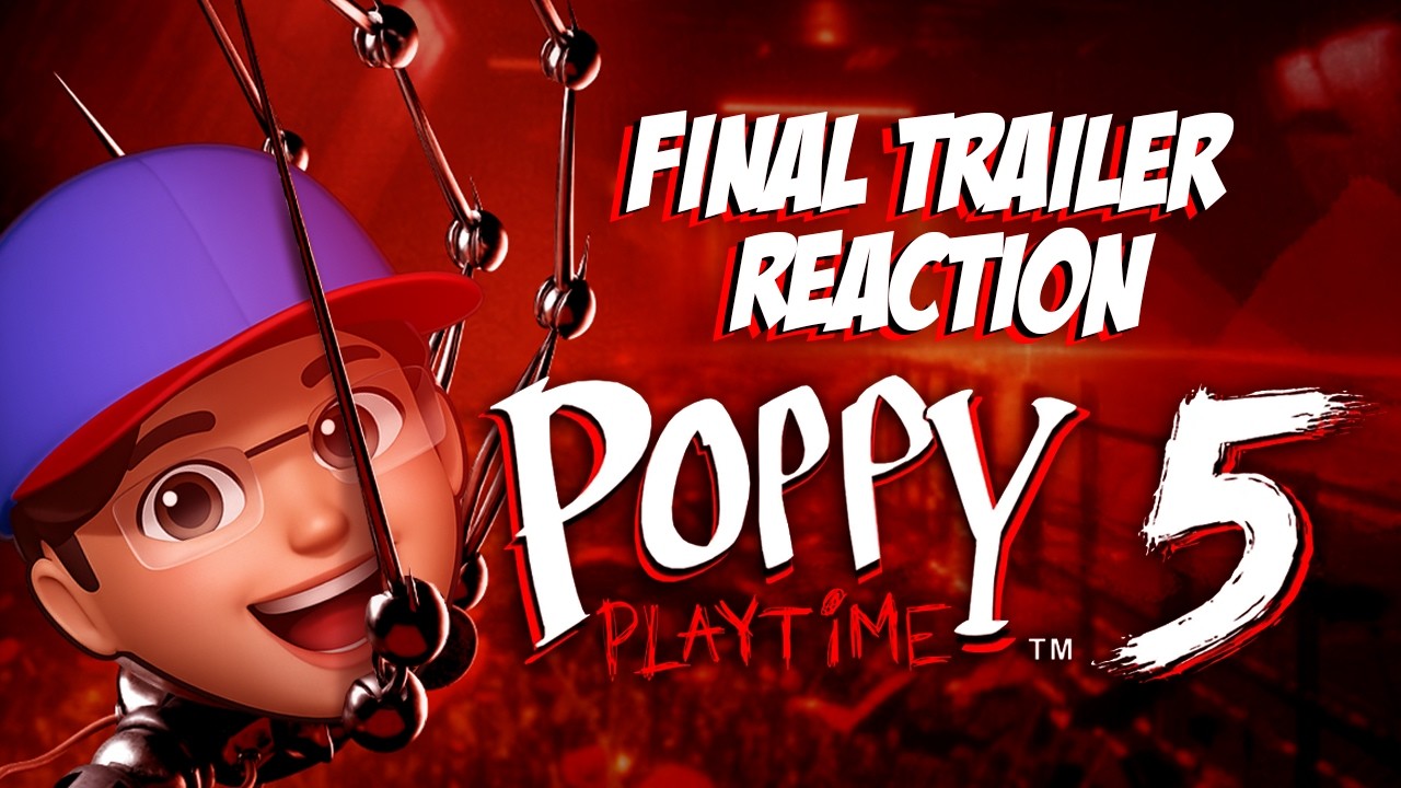 POPPY PLAYTIME CHAPTER 5 – The Cosmic Nightmare Is Awakening… 🌑👁️ Trailer Reaction