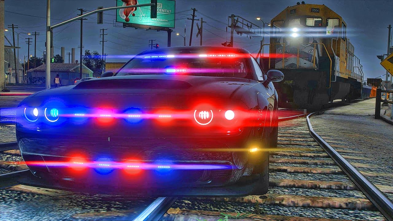 Играю в GTA 5 за ПОЛИЦЕЙСКОГО Gang Unit Patrol | GTA 5 Lspdfr Mod | 4K