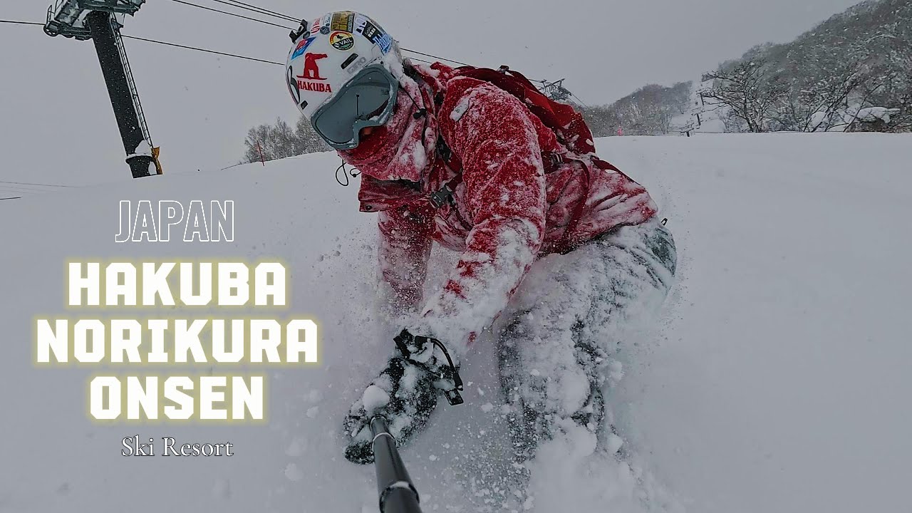 Hakuba Norikura Onsen Ski Resort in Japan