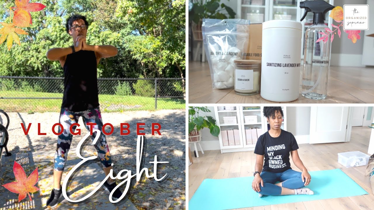 Getting Fit Again, Public Goods Haul & Self-Care | Vlogtober #8