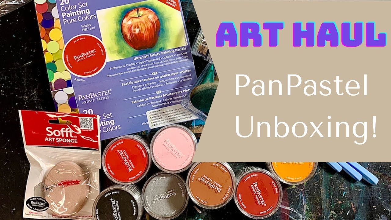 Art Supply Haul- Pan pastels unboxing
