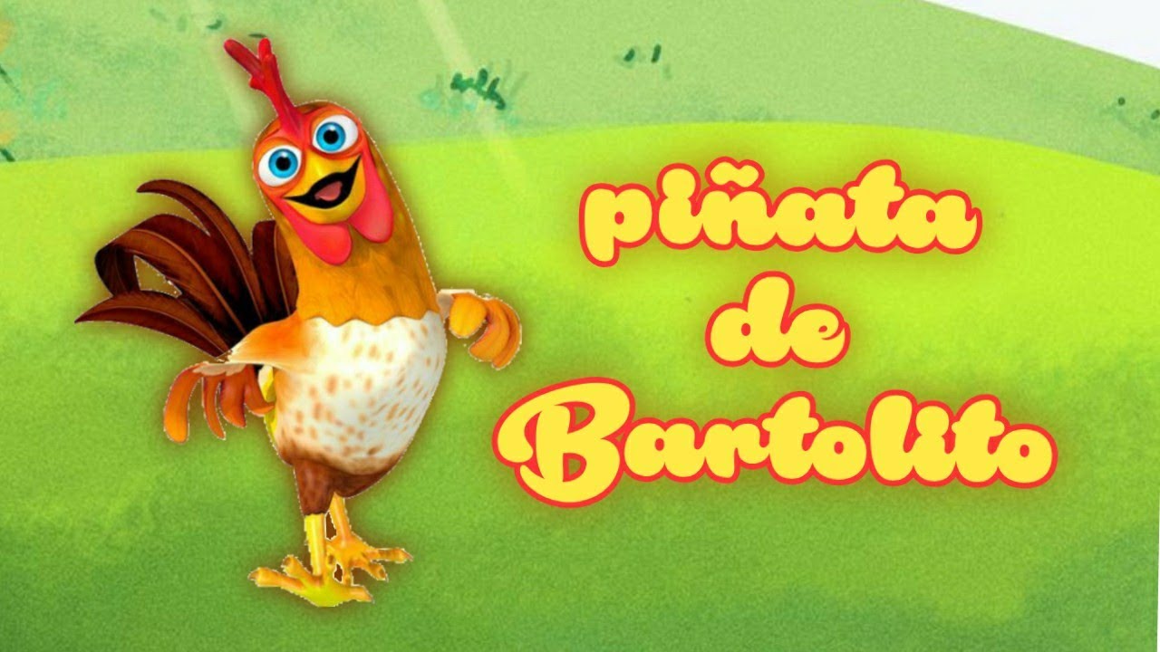 piñata de gallo Bartolito