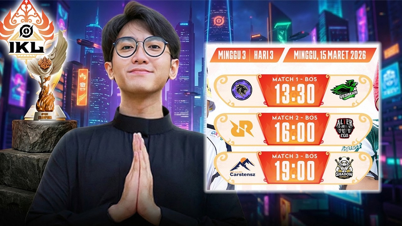 TEAM RAJA VS TEAM SCAM | HOK IKL WEEK 3 DAY 3