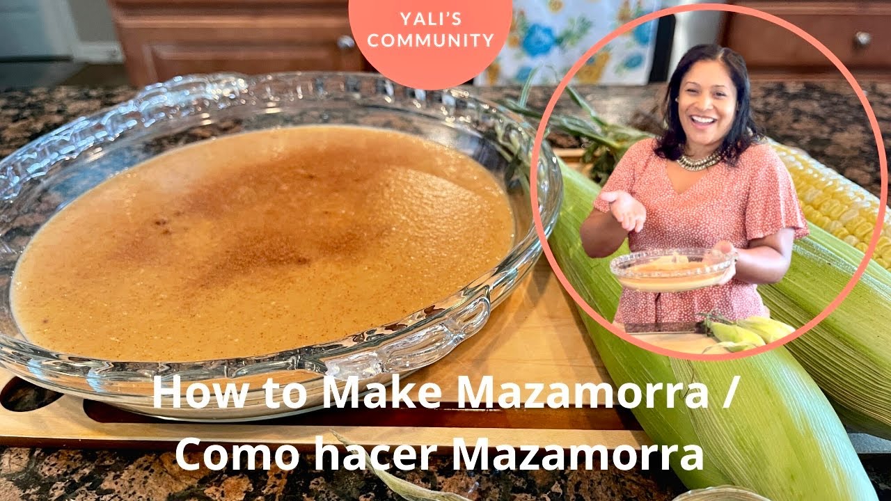 How to Make the Puerto Rican MAZAMORRA Recipe/ Como Hacer la Receta de Mazamorra a lo Boricua