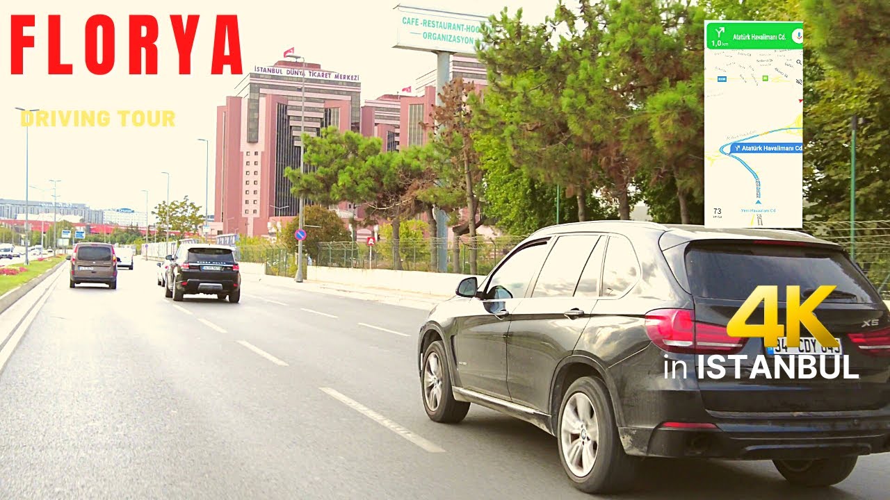 Florya Driving Tour Istanbul-🇹🇷 - 4KUHD  September  2021