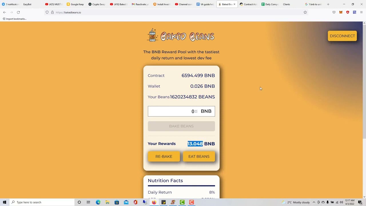 Baked Beans review. Is it a SCAM or The Best Crypto Miner  BNB BSC  #BakedBeans.