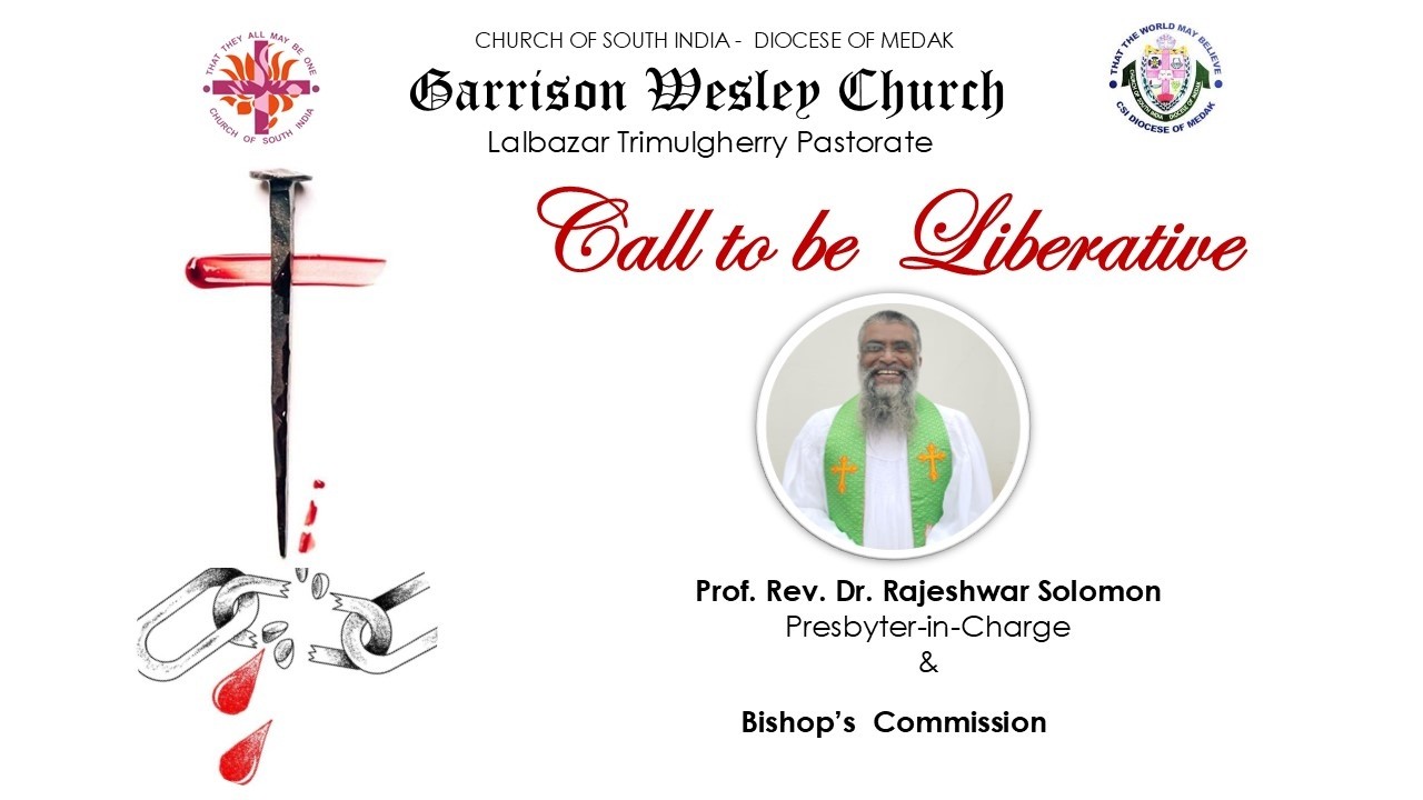 Call to be Liberative | C.S.I. Garrison Wesley Church Trimulgherry | English Service 15-Mar-2026