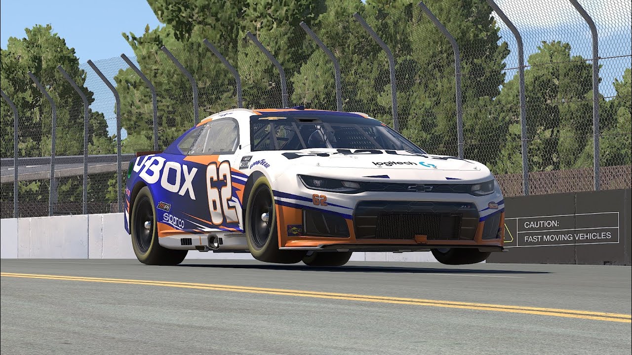Трасса на военно-морской базе Коронадо в iRacing!!! Первые круги на новой уличной трассе NASCAR.
