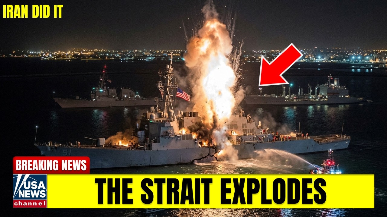 Three Noor Missiles at One Destroyer in the Strait &mdash; The Third One Came From a Wadi That Wasn't in..