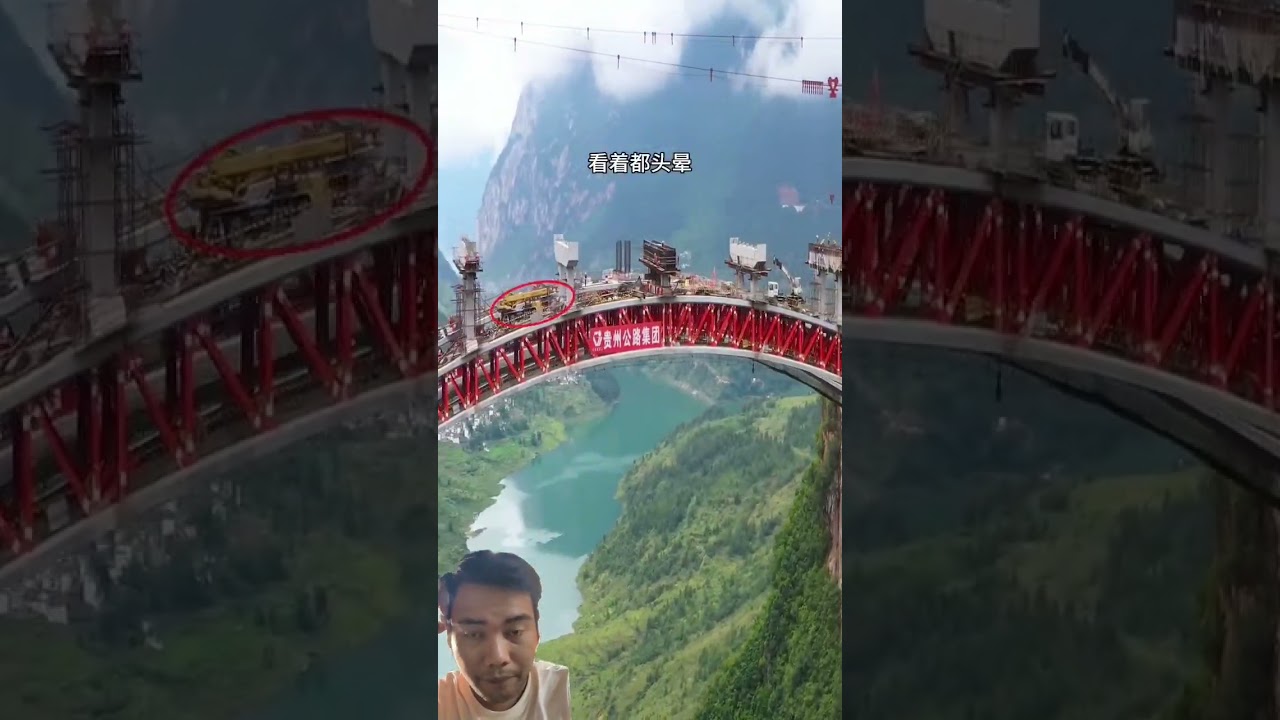 Proses Pembangunan Jembatan di China 