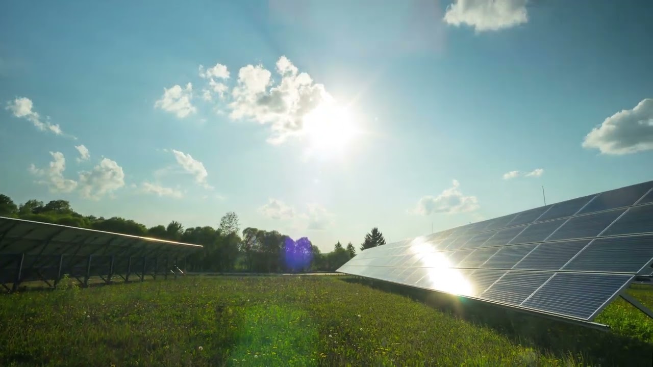 Solar Panels, Green Energy, Free Stock Footage