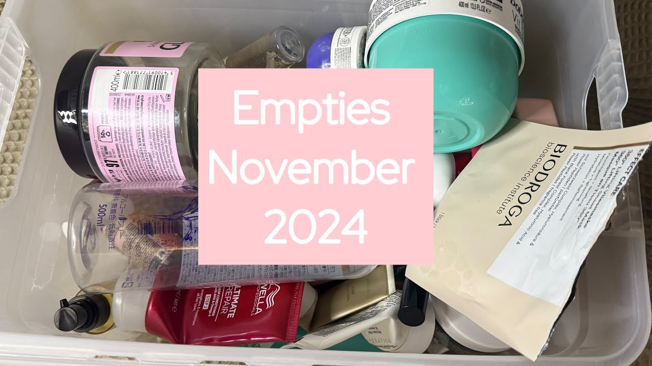 Empties November 2024