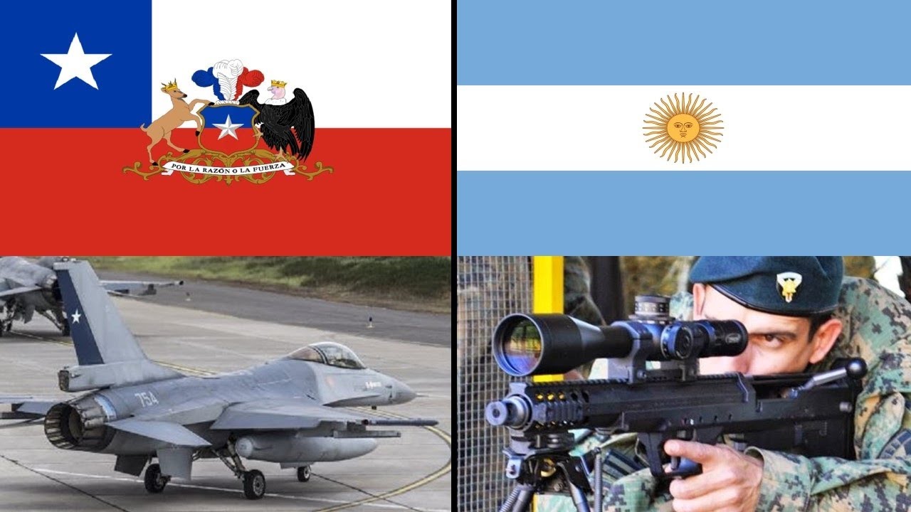 CHILE vs ARGENTINA en Poder Militar - 2025