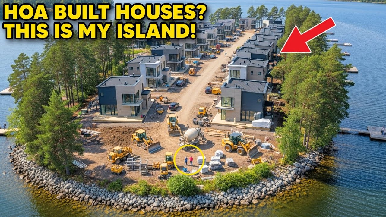HOA Put 28 Homes on My Private Island — I Watched Them Finish Building, Pulled Out The Deed in Court