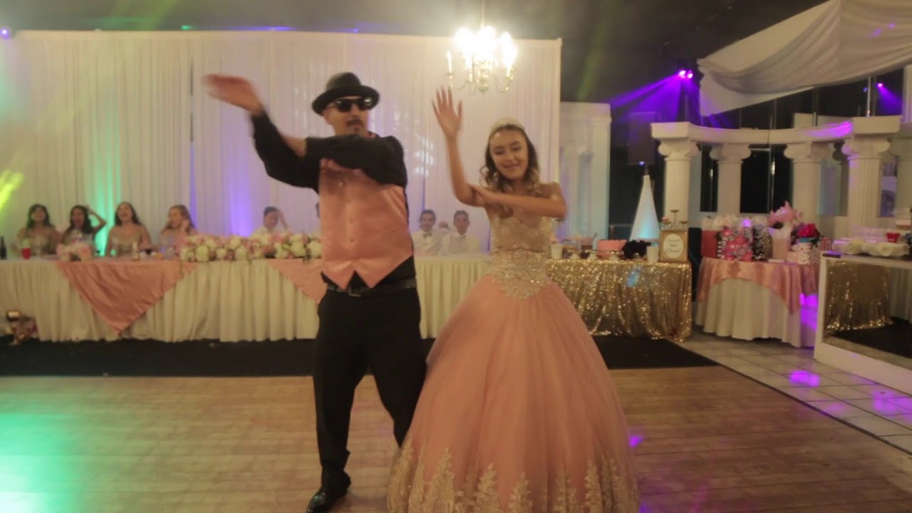 Father daughter dance Surprise Quinceanera Dance (Burst Rock & Mel Rock )