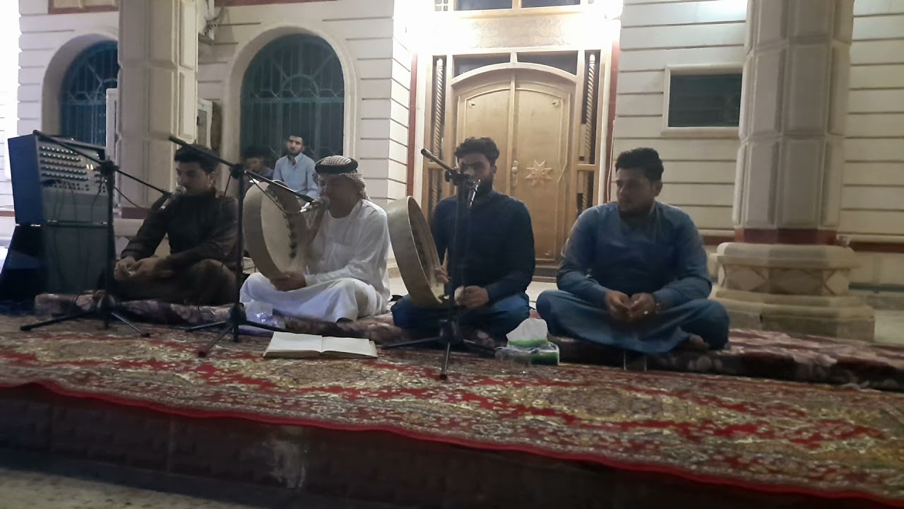 المداح علاء الفهداوي في دار المرحوم خليل ابراهيم منصور الفهداوي ف ١
