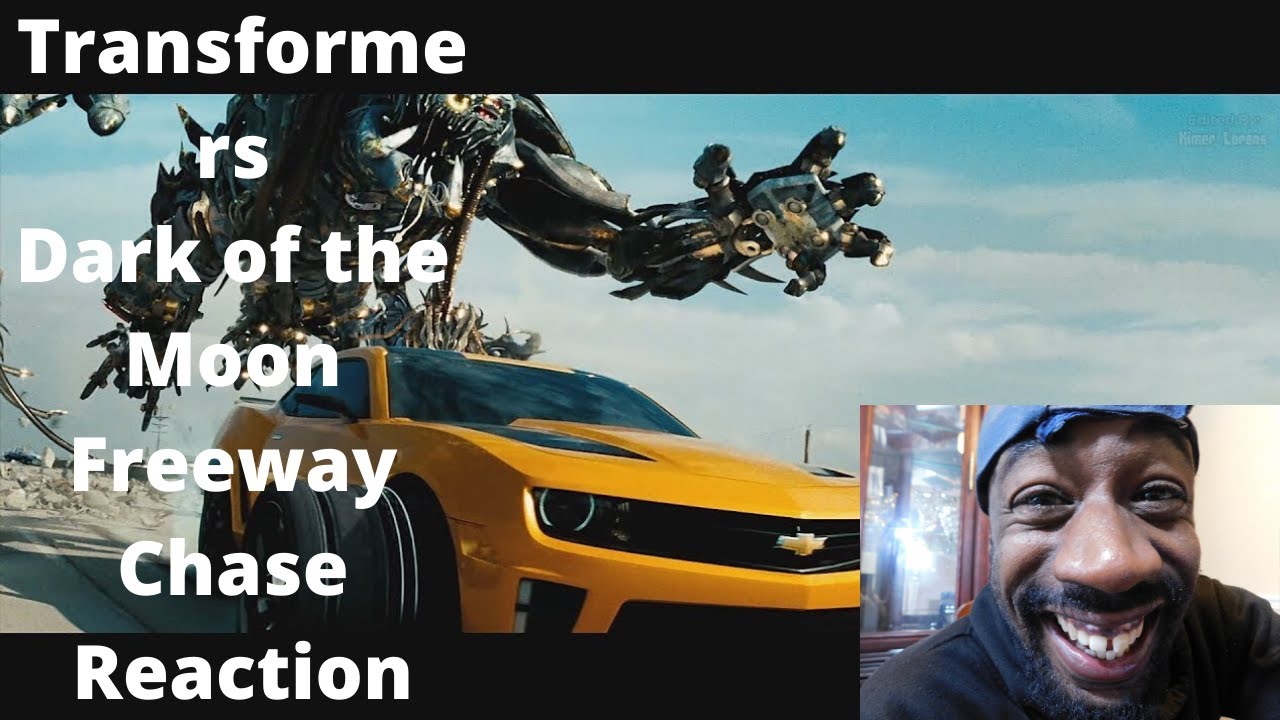 Transformers Dark of the Moon Freeway Chase Reaction