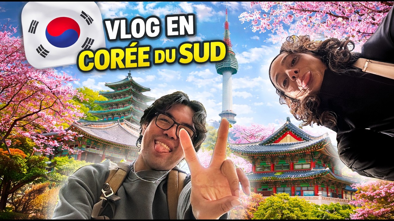 QUINZE JOURS EN CORÉE DU SUD ! (Vlog chill)