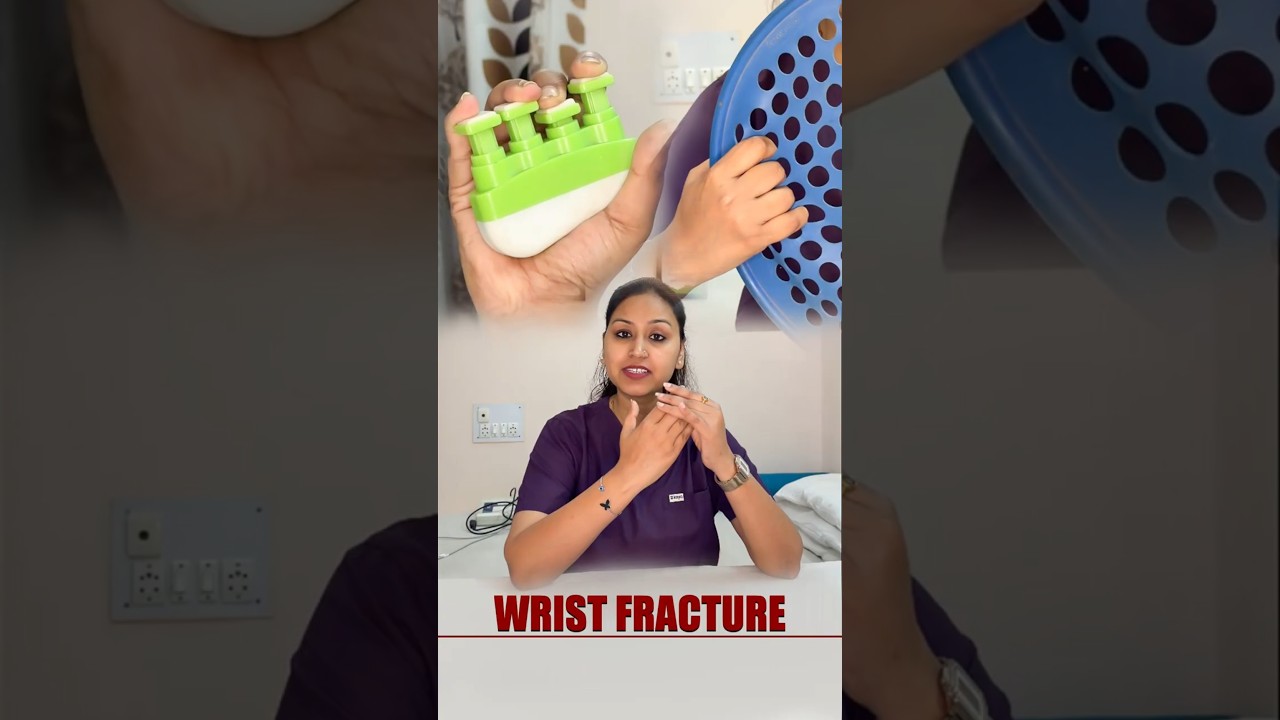 Wristfracture|2 best finger exercises #physiotherapist #physiotips #wristpain #doctorlife doctor