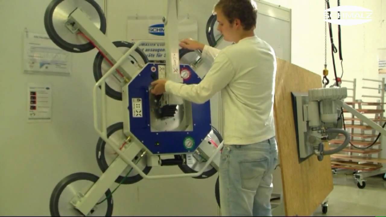 Vacuum Lifting Device VacuMaster Glass: Technical Details | Schmalz Handling Systems